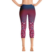 Bog Cranberry Capri Leggings - 57 Peaks
